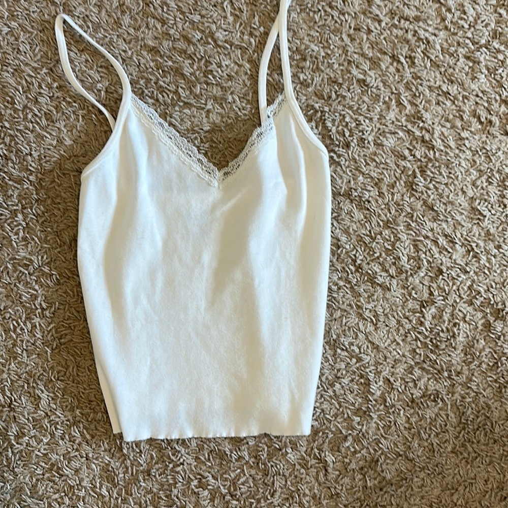 Brandy Melville lace tank top